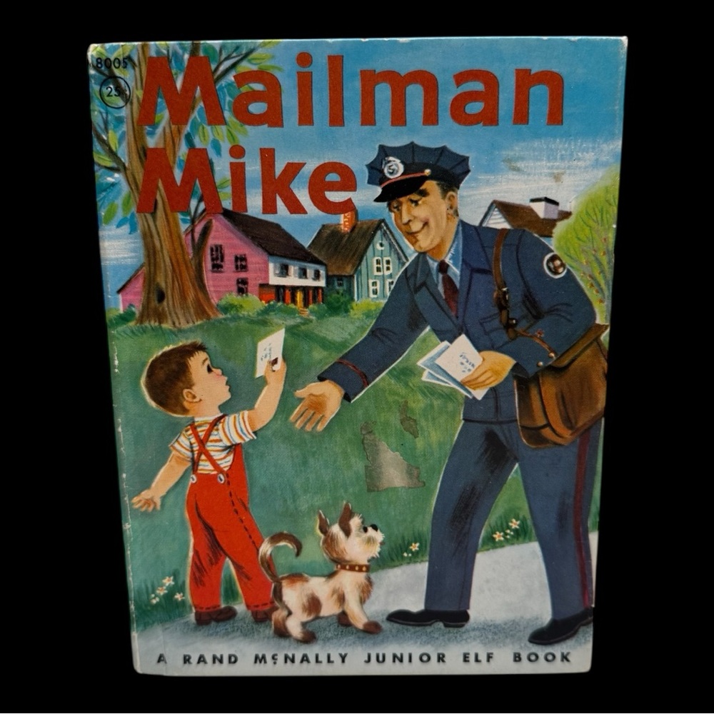 Vintage Children's Book 'Mailman Mike' by Mabel Watts 1959